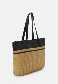 Anna Field Shopping Bag - Beige/black -Anna Field Stil Geschaft 0214c9a203b449628718286c3106e592