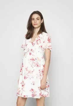 Anna Field MAMA Freizeitkleid - Off-white/pink