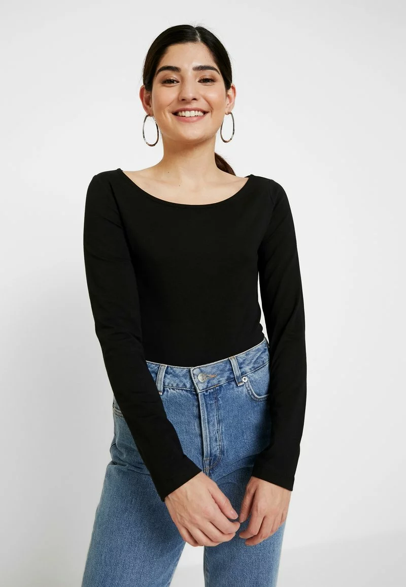 Anna Field Petite 2PACK - Langarmshirt - Black/white 5 Anna Field Petite 2PACK - Langarmshirt - Black/white – Bild 3