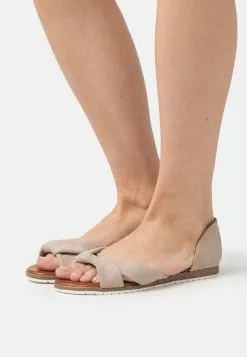 Anna Field LEATHER - Riemensandalette - Taupe
