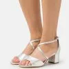 Anna Field LEATHER - Riemensandalette - Silver -Anna Field Stil Geschaft 13f67b49900b4687a1482ec184528330