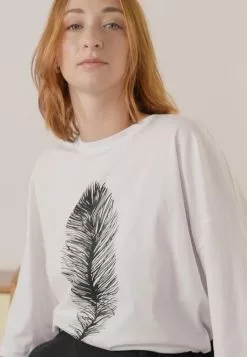 Anna Field T-Shirt Print - White 9 Anna Field T-Shirt Print - White -Anna Field Stil Geschaft 1664546335936