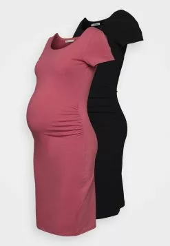 Anna Field MAMA 2 PACK - Etuikleid - Black/pink 13 Anna Field MAMA 2 PACK - Etuikleid - Black/pink -Anna Field Stil Geschaft 1a06bd76a0dc49178bdc2331c8ea7b33