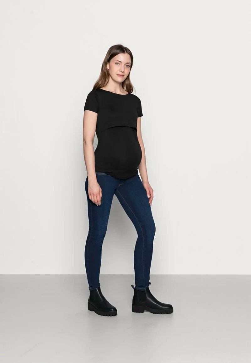 Anna Field MAMA NURSING 2er PACK - Basic T-shirt - T-Shirt Basic - Dark Blue/black 3 Anna Field MAMA NURSING 2er PACK - Basic T-shirt - T-Shirt Basic - Dark Blue/black
