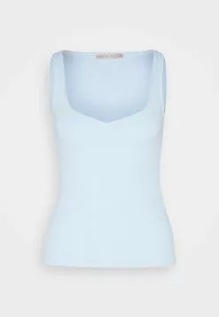 Anna Field Top - Light Blue -Anna Field Stil Geschaft 210453de62bc48d4be1e372fc5603cba