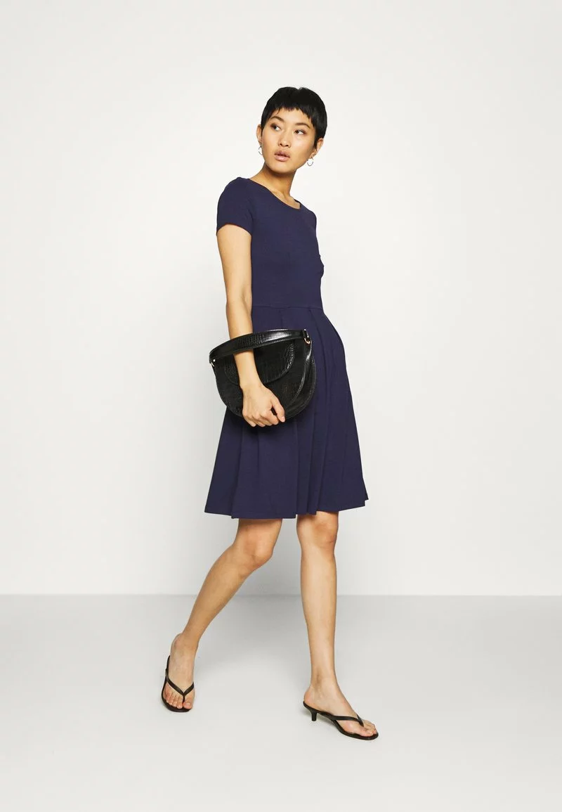 Anna Field Jerseykleid - Maritime Blue 4 Anna Field Jerseykleid - Maritime Blue – Bild 2