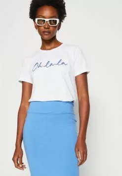 Anna Field T-Shirt Print - White 11 Anna Field T-Shirt Print - White -Anna Field Stil Geschaft 25356ef4355a4f9eb7e3b75c007c2803