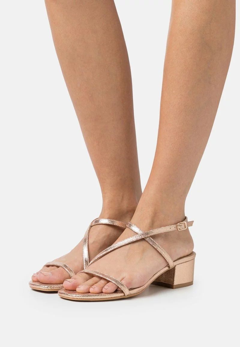 Anna Field Wide Fit Riemensandalette - Rose Gold Coloured 3 Anna Field Wide Fit Riemensandalette - Rose Gold Coloured