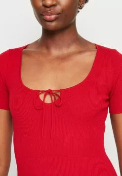 Anna Field Strickkleid - Red -Anna Field Stil Geschaft 362b38fb1db241348d7c3609b83b79ca