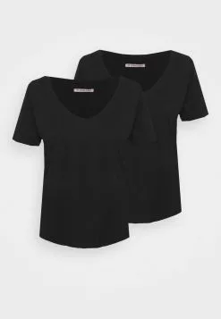 Anna Field T-Shirt Basic - Black -Anna Field Stil Geschaft 38797e8e175f4261876f959713edfbed 1