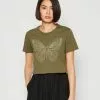 Anna Field T-Shirt Print - Green -Anna Field Stil Geschaft 3884d63753fb4dae96de0f9a105a6a4e