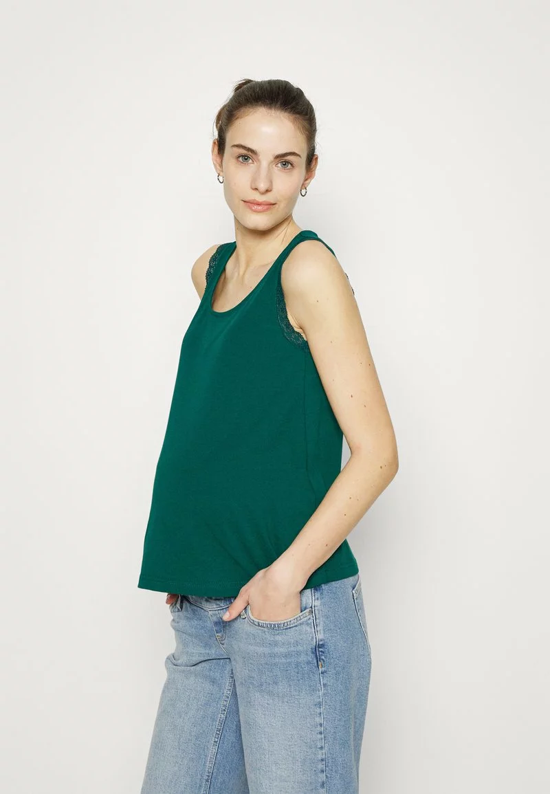 Anna Field MAMA Top - Dark Green 3 Anna Field MAMA Top - Dark Green