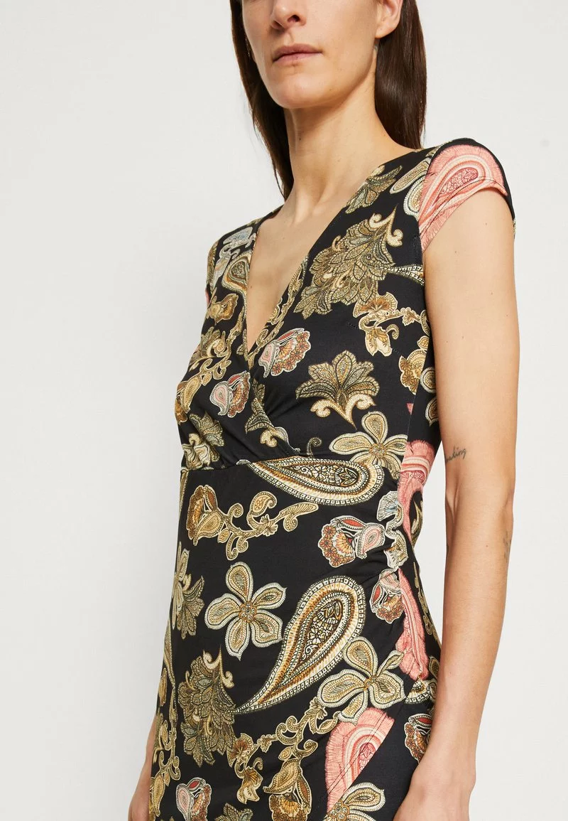 Anna Field Jerseykleid - Black/multi Coloured 8 Anna Field Jerseykleid - Black/multi Coloured – Bild 6