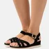 Anna Field LEATHER - Keilsandalette - Black 1 Anna Field LEATHER - Keilsandalette - Black -Anna Field Stil Geschaft 3b6922ec5ee44835a5e0cd322309ba4c