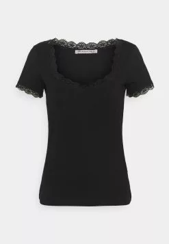 Anna Field T-Shirt Basic - Black 12 Anna Field T-Shirt Basic - Black -Anna Field Stil Geschaft 3c7fc1ccb92243f987ab4c74aa6d83ce