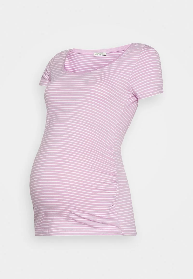 Anna Field MAMA 2 PACK - T-Shirt Print - Purple/white/teal 4 Anna Field MAMA 2 PACK - T-Shirt Print - Purple/white/teal – Bild 2