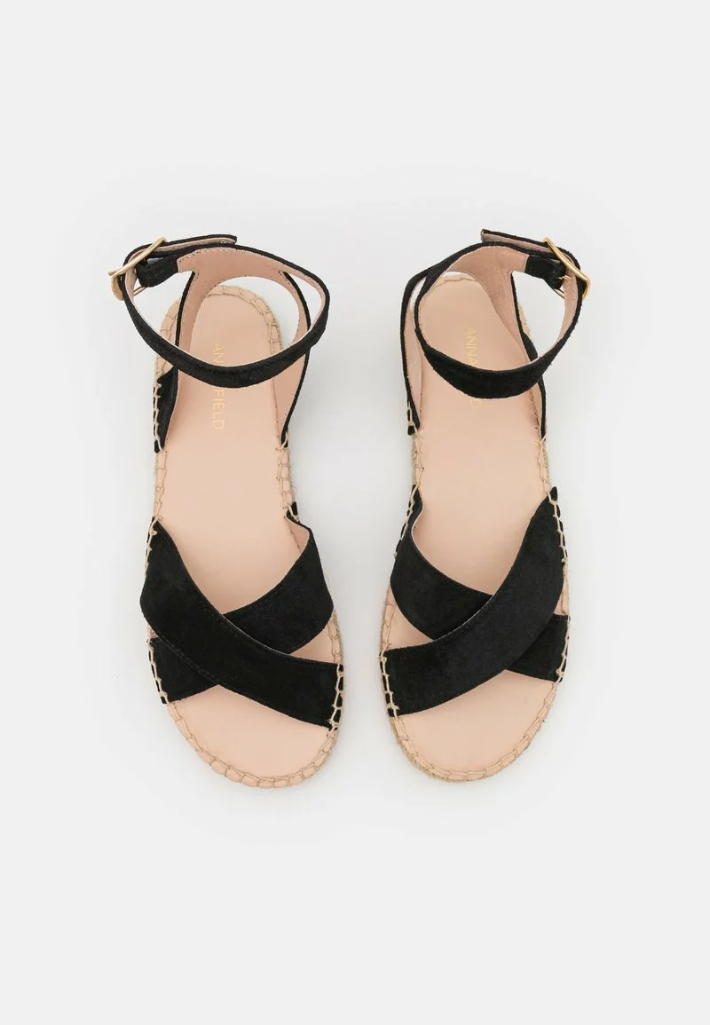 Anna Field LEATHER - Espadrille - Black 8 Anna Field LEATHER - Espadrille - Black – Bild 6