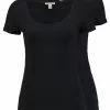Anna Field 2 PACK - T-Shirt Basic - Black 1 Anna Field 2 PACK - T-Shirt Basic - Black -Anna Field Stil Geschaft 48f07ececd79434cb6c32282610558a6