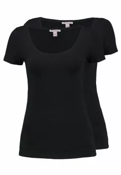 Anna Field 2 PACK - T-Shirt Basic - Black