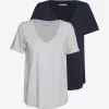 Anna Field T-Shirt Basic - Mottled Light Grey/blue 1 Anna Field T-Shirt Basic - Mottled Light Grey/blue -Anna Field Stil Geschaft 4a5c6845e23a4c3ca6fadd59d3ca1f89