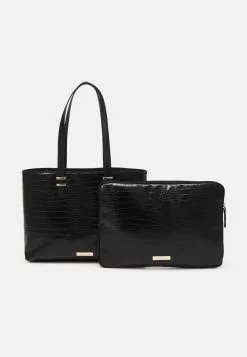 Anna Field SET - Notebooktasche - Black 11 Anna Field SET - Notebooktasche - Black -Anna Field Stil Geschaft 4d88c6d69e1143bb8fa87d20ea0b8c3c