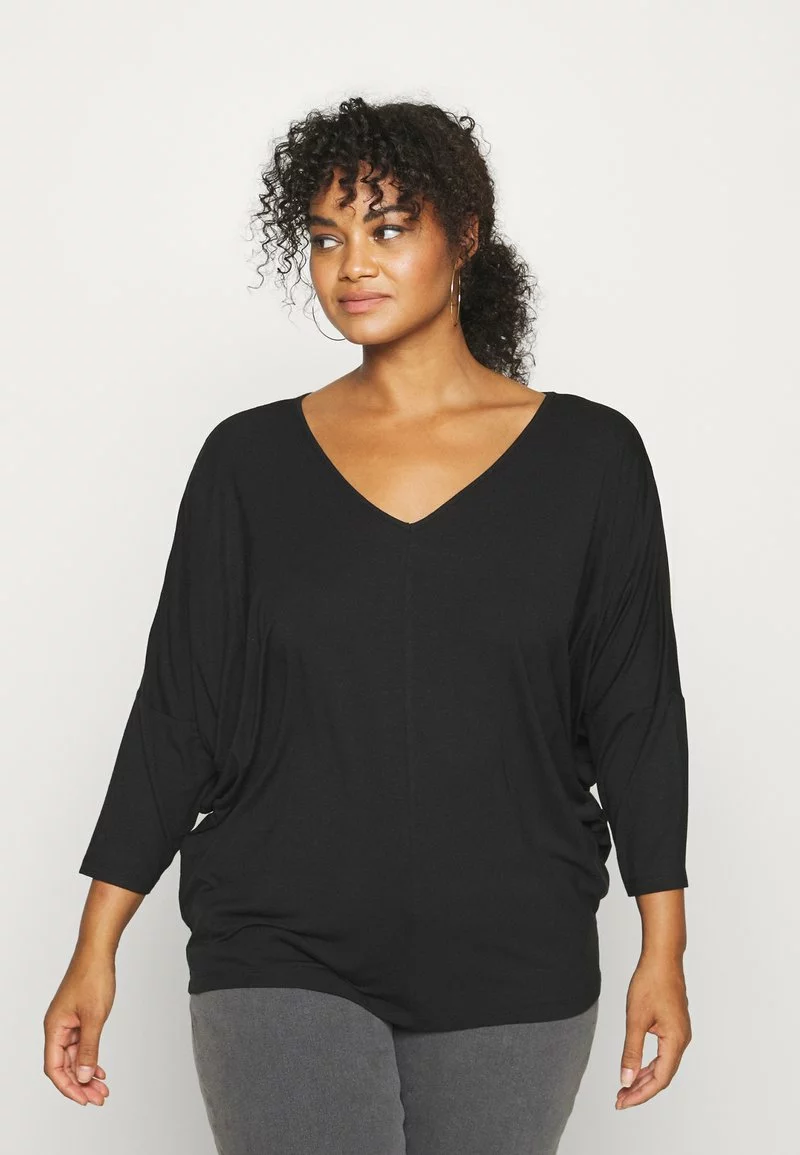 Anna Field Curvy Langarmshirt - Black 3 Anna Field Curvy Langarmshirt - Black