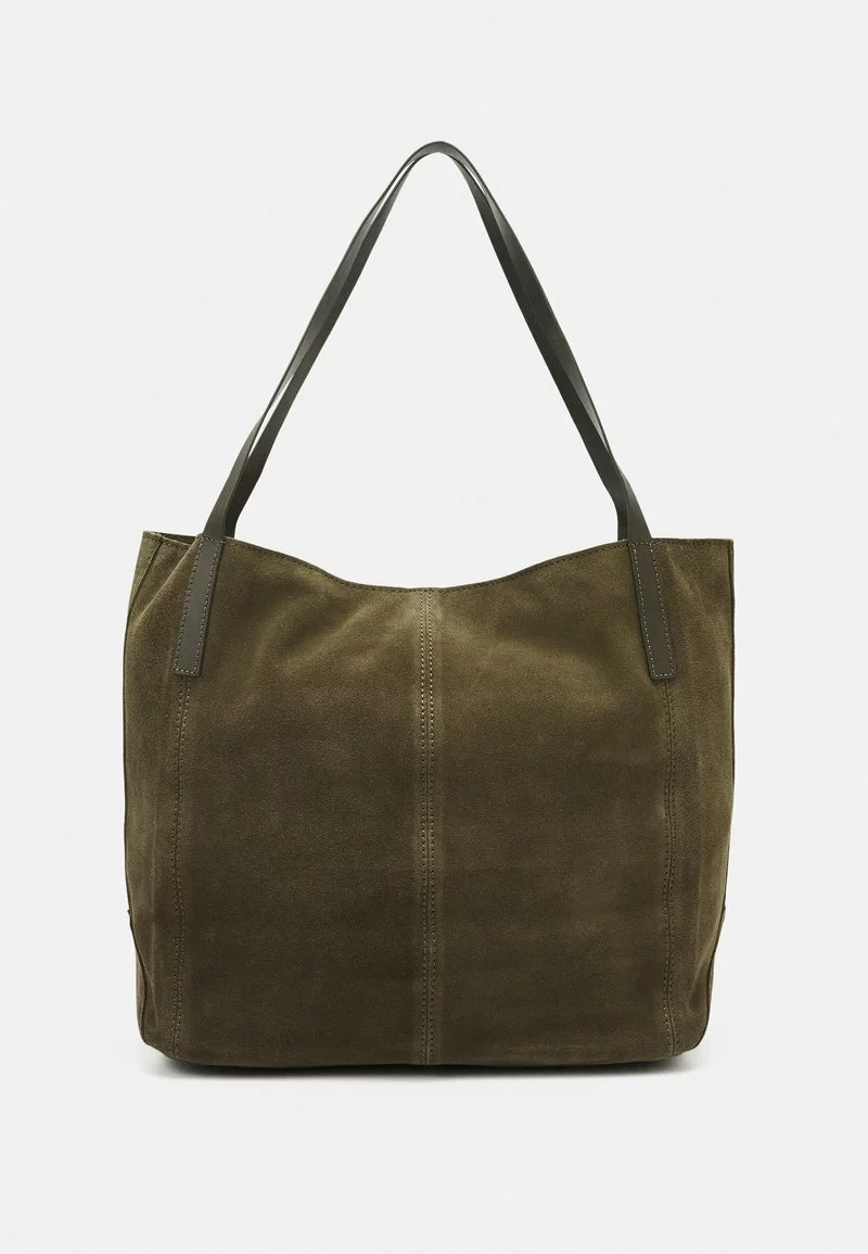 Anna Field LEATHER - Handtasche - Khaki 2 Anna Field LEATHER - Handtasche - Khaki