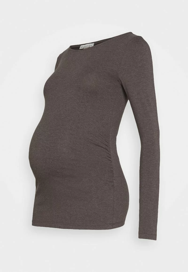 Anna Field MAMA 2 PACK - Langarmshirt - Dark Grey/dark Blue 4 Anna Field MAMA 2 PACK - Langarmshirt - Dark Grey/dark Blue – Bild 2