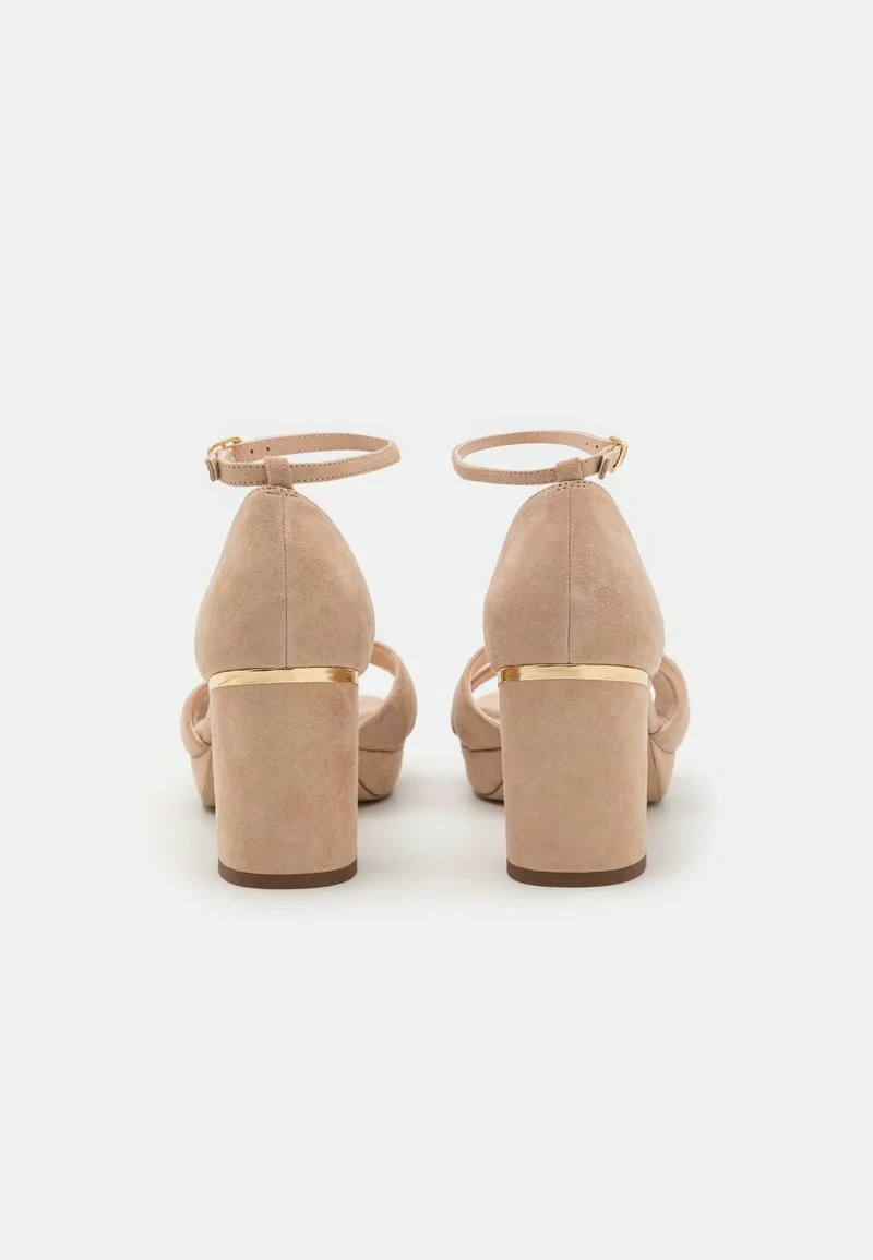 Anna Field Wide Fit LEATHER - Plateausandalette - Beige 6 Anna Field Wide Fit LEATHER - Plateausandalette - Beige – Bild 4