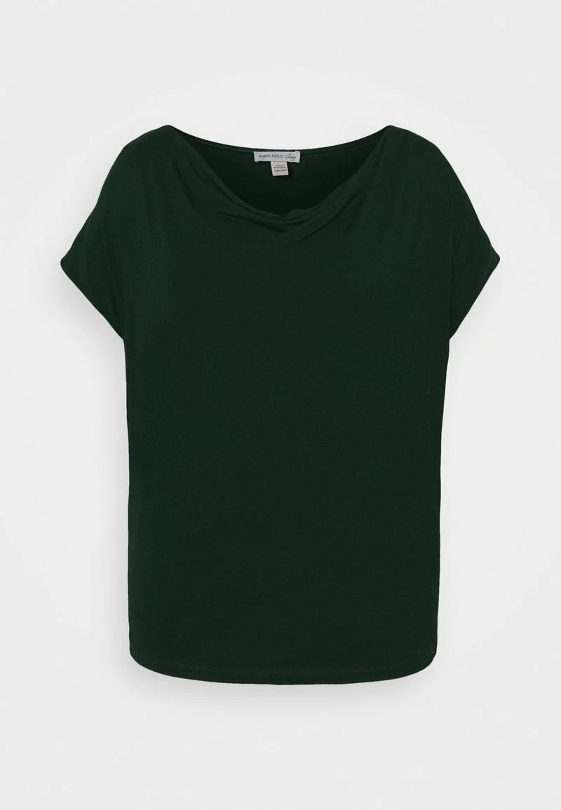 Anna Field Curvy T-Shirt Print - Dark Green 6 Anna Field Curvy T-Shirt Print - Dark Green – Bild 4