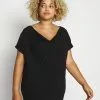 Anna Field Curvy T-Shirt Print - Black