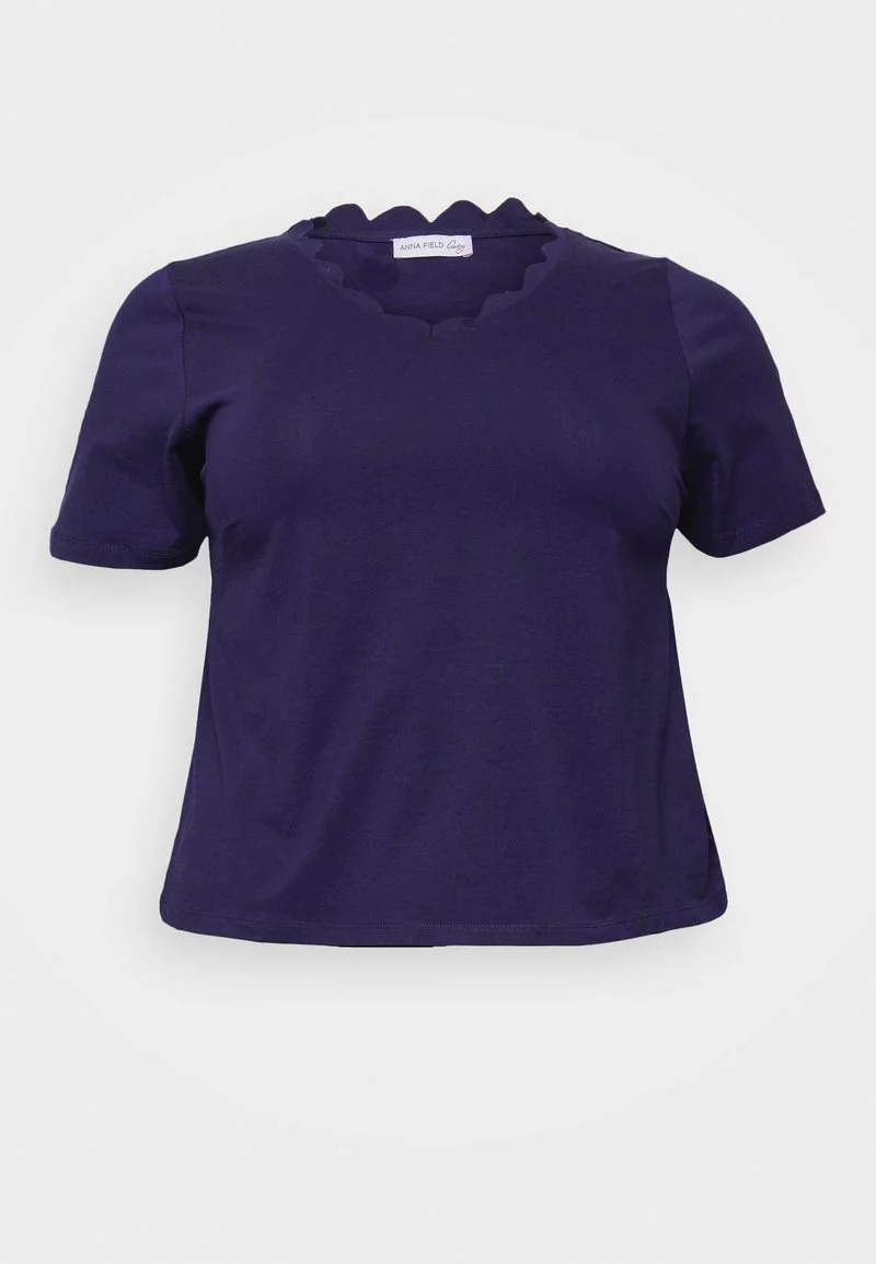 Anna Field Curvy T-Shirt Print - Dark Blue 7 Anna Field Curvy T-Shirt Print - Dark Blue – Bild 5