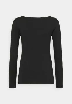 Anna Field 2 PACK - Langarmshirt - Black/mottled Grey -Anna Field Stil Geschaft 5a8033a3751c48308c4c23e206082a50