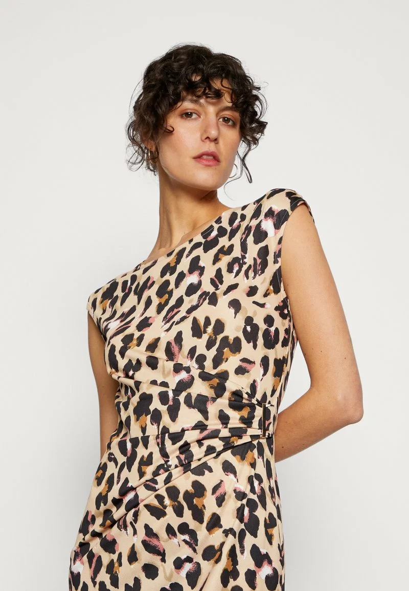 Anna Field Jerseykleid - Black/beige/multi-coloured 6 Anna Field Jerseykleid - Black/beige/multi-coloured – Bild 4