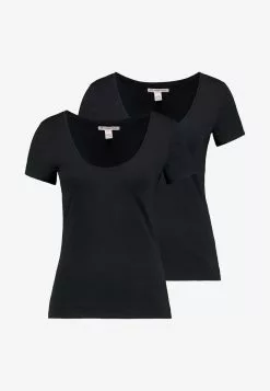 Anna Field 2 PACK - T-Shirt Basic - Black 11 Anna Field 2 PACK - T-Shirt Basic - Black -Anna Field Stil Geschaft 626abfe4c856419c8d89299736aecf07