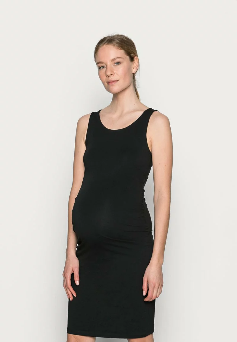 Anna Field MAMA 2 PACK - Etuikleid - Light Grey/black 6 Anna Field MAMA 2 PACK - Etuikleid - Light Grey/black – Bild 4