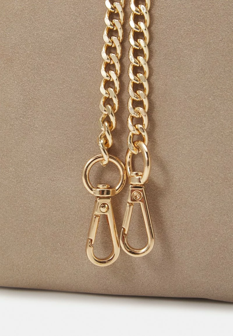 Anna Field LEATHER - Clutch - Taupe 7 Anna Field LEATHER - Clutch - Taupe – Bild 5