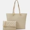 Anna Field SET - Shopping Bag - Beige 2 Anna Field SET - Shopping Bag - Beige -Anna Field Stil Geschaft 67c633884c8f4d2cb75c93a7bbf327e3