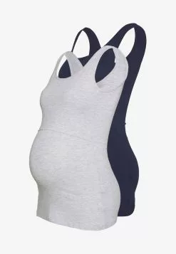 Anna Field MAMA NURSING 2 PACK - Top - Top - Dark Blue/grey 13 Anna Field MAMA NURSING 2 PACK - Top - Top - Dark Blue/grey -Anna Field Stil Geschaft 6e96f5c8d19445c387788d28c45df6da