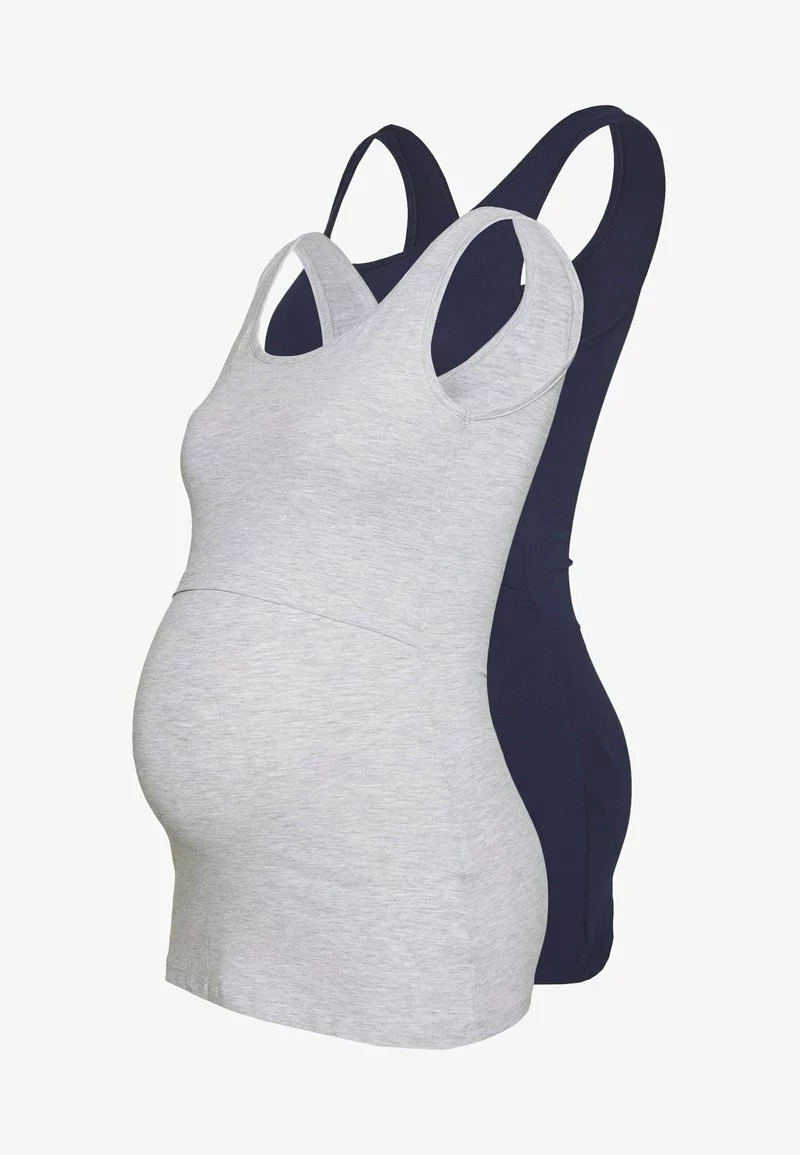 Anna Field MAMA NURSING 2 PACK - Top - Top - Dark Blue/grey 8 Anna Field MAMA NURSING 2 PACK - Top - Top - Dark Blue/grey – Bild 6