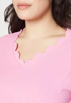 Anna Field Curvy T-Shirt Print - Pink 13 Anna Field Curvy T-Shirt Print - Pink -Anna Field Stil Geschaft 707c4ec0369943a8836215b219c0fae5