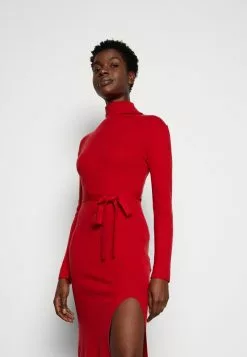 Anna Field ROLLKRAGEN RIPP MINI STRICKKLEID MIT GÜRTEL - Strickkleid - Red 11 Anna Field ROLLKRAGEN RIPP MINI STRICKKLEID MIT GÜRTEL - Strickkleid - Red -Anna Field Stil Geschaft 71b57cf9ce54411882918bef331aba09