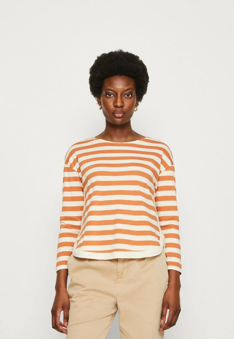 Anna Field Langarmshirt - White/apricot 3 Anna Field Langarmshirt - White/apricot