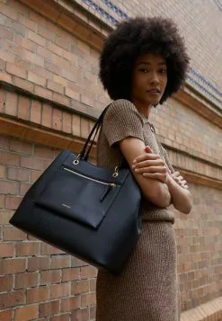 Anna Field Shopping Bag - Black