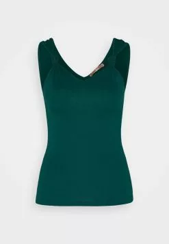 Anna Field Top - Dark Green 12 Anna Field Top - Dark Green -Anna Field Stil Geschaft 7cd8661214964bc58574bac9ca063421