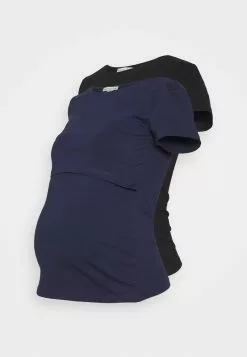 Anna Field MAMA NURSING 2er PACK - Basic T-shirt - T-Shirt Basic - Dark Blue/black 13 Anna Field MAMA NURSING 2er PACK - Basic T-shirt - T-Shirt Basic - Dark Blue/black -Anna Field Stil Geschaft 7ef339094c6946628b79c9f31d4e5acc