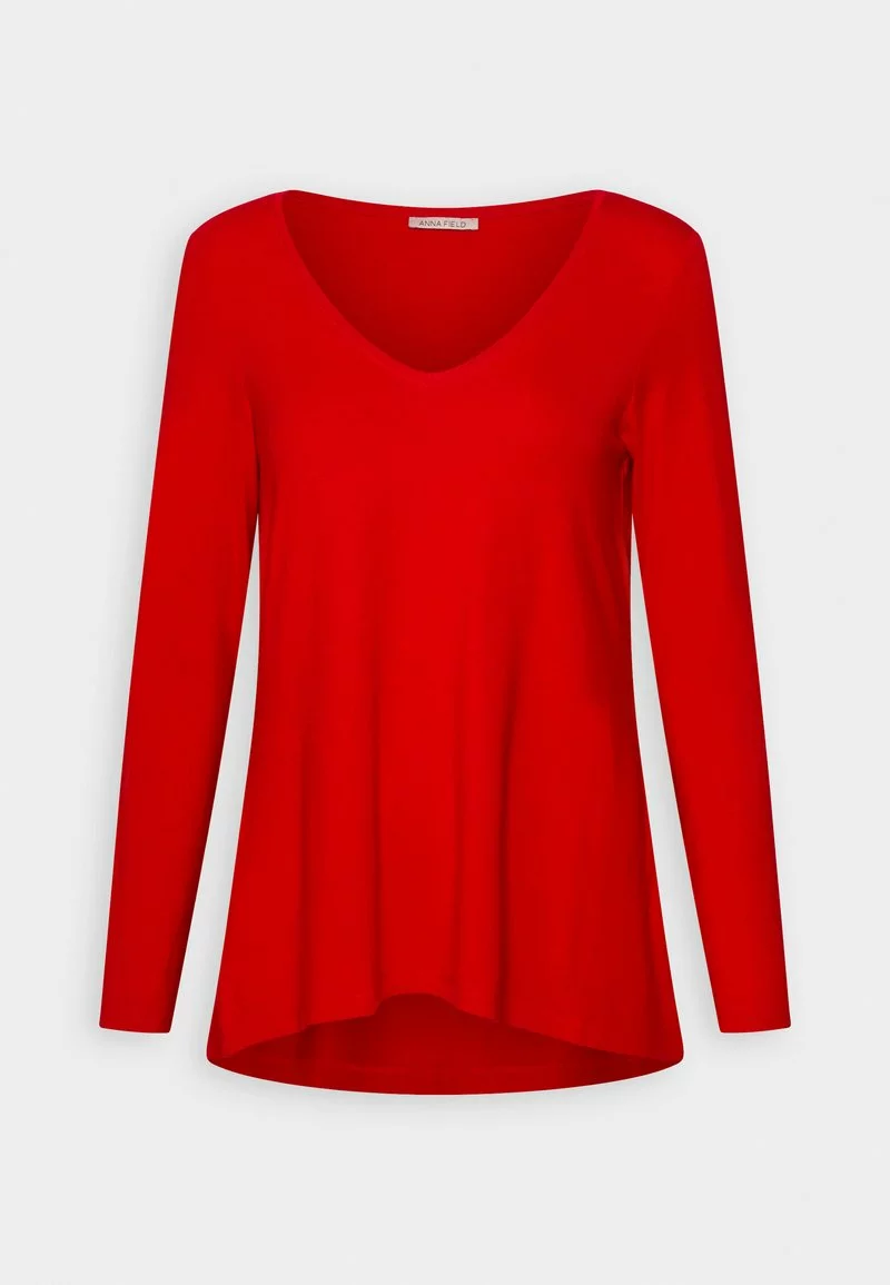 Anna Field Langarmshirt - Red 6 Anna Field Langarmshirt - Red – Bild 4
