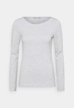 Anna Field 2 PACK - Langarmshirt - Black/mottled Grey -Anna Field Stil Geschaft 84dc9a669e2f49ca8b2bd76509bb5bb1