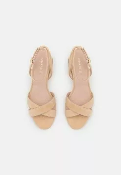 Anna Field LEATHER - Riemensandalette - Beige -Anna Field Stil Geschaft 852e06c55ea74dbda56690ead3411c94