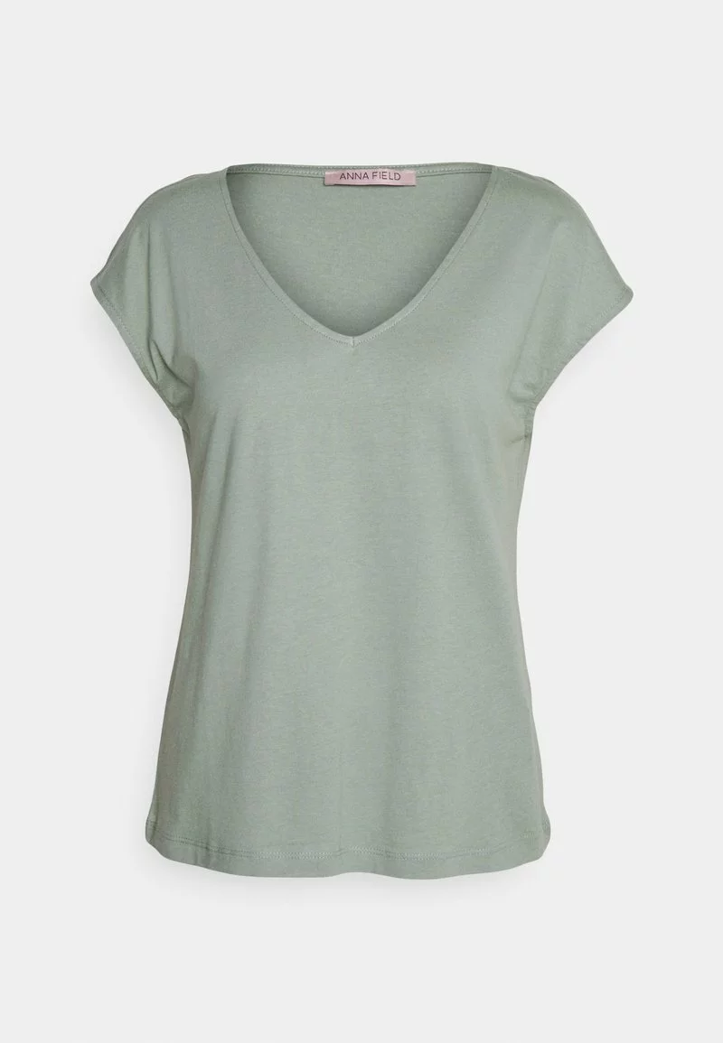 Anna Field T-Shirt Basic - Light Green 3 Anna Field T-Shirt Basic - Light Green